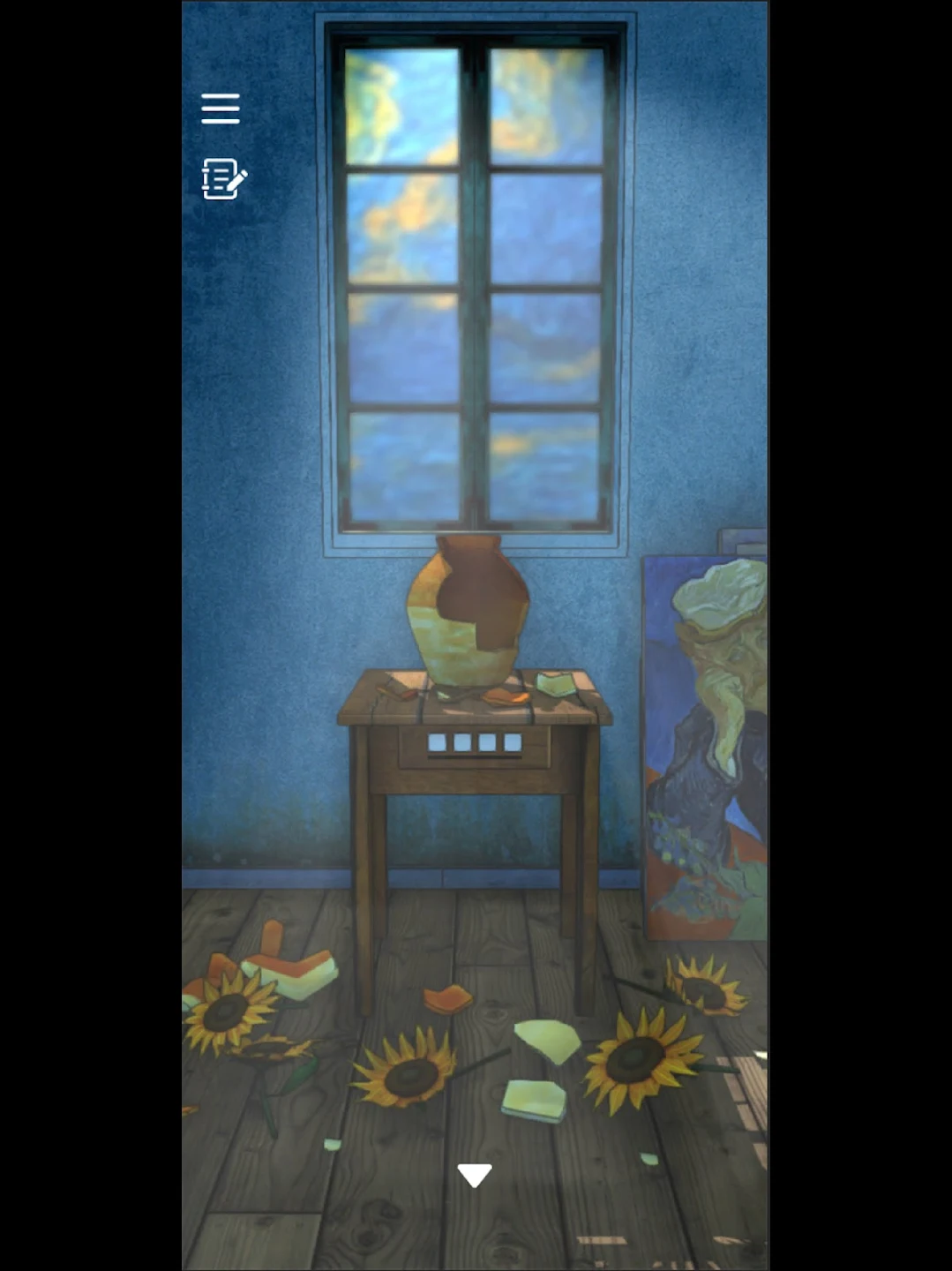 Klimatyczna scena zagadki z notatkami, mechanizmem i tajemniczymi symbolami z końca XIX wieku.